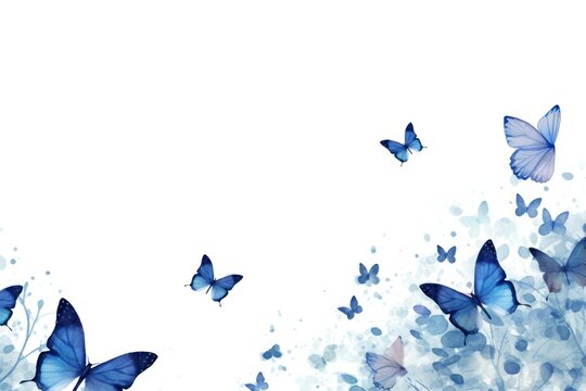 Blue Butterfly Border Images – Browse 26,159 Stock Photos, Vectors, and ...
