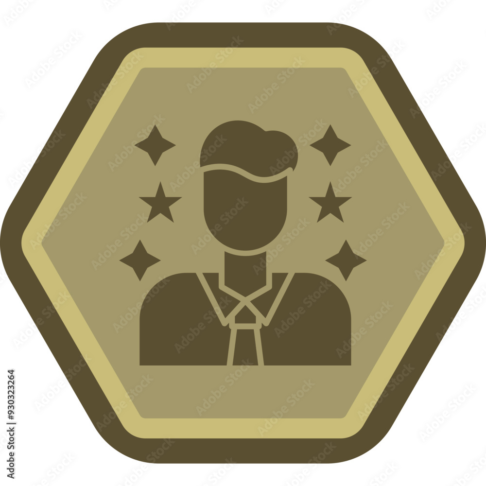 Sticker Success Icon Design