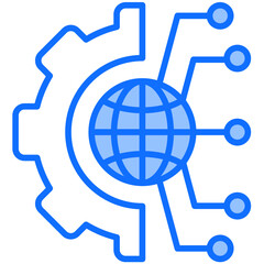 Digital Transformation Icon