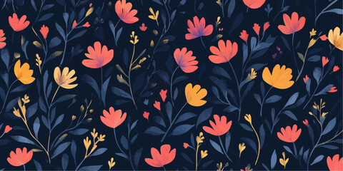 seamless floral pattern	