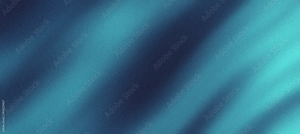 Poster blue color scheme abstract background with light and dark gradients and a grainy texture