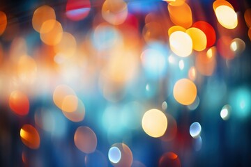 Fototapeta premium Christmas light backgrounds defocused abstract.