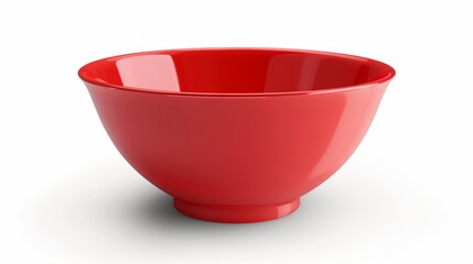 Red Melamine Bowl