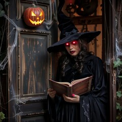 Enchanted Halloween: A Witch’s Spellbook Reading by Jack-o’-Lantern Light
