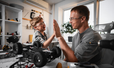 Strengthening the Father and Son Relationship Through Enjoyable RC Car Building Activities