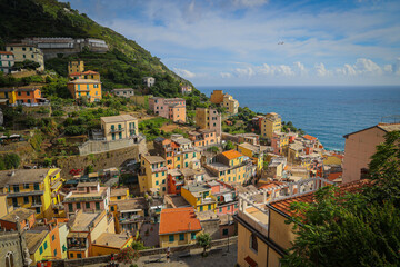 Riomaggiore village in Italy