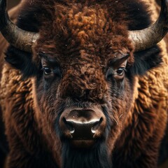 Fototapeta premium European bison.