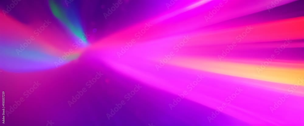 Poster banner colorful glowing bokeh particles animation multicolored background with the various colors of