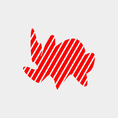 abstract line vector shape grunge