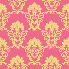 floral Damask Seamless Pattern ethnic Classical luxury royal Vintage, paisley elements ornament victorian seamless texture for wallpapers, textile for wallpapers