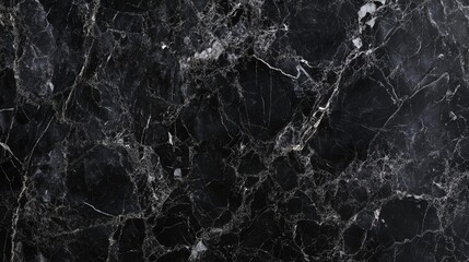 Naklejka premium black marble background. black Portoro marbl wallpaper and counter tops. black marble floor and wall tile. black travertino marble texture. natural granite stone , ai