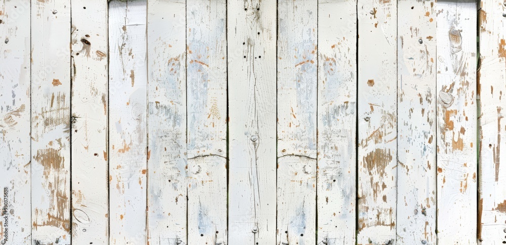 Canvas Prints white wood plank backdrop