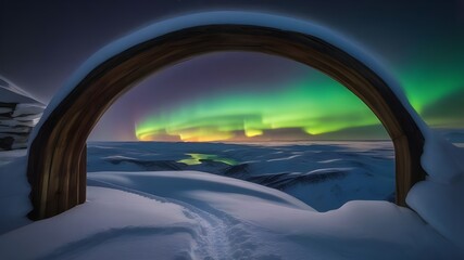 aurora and arch