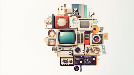 Fototapeta premium graphic resource for nostalgic