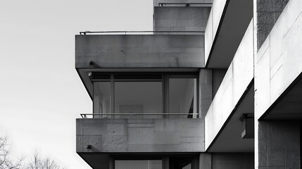 Modern Concrete Architecture: A Study in Geometric Forms