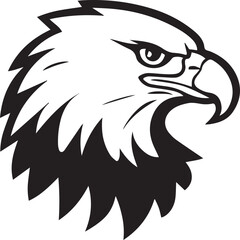 eagle head vector
