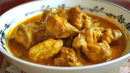 Chicken Curry In a Bowl