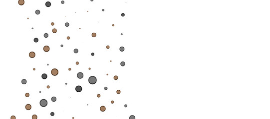 gold  Shower: Dynamic 3D Illustration of Dancing gold Confetti