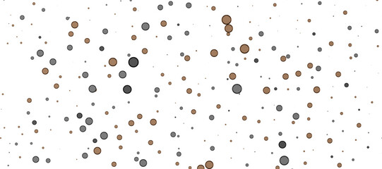 Enchanting Delight: Spectacular 3D Illustration Showcasing Enchanting gold Confetti