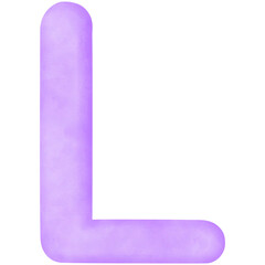 Upper case alphabet L