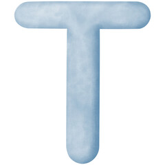 Upper case alphabet T