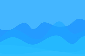 abstract wave background, blue wave design