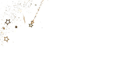 Obraz premium Christmas Star Plummet: Astonishing 3D Illustration Depicting Falling Holiday Stardust