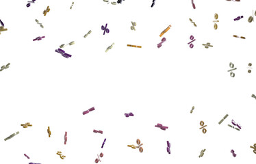 percent sign rain  percentage icon interest rate