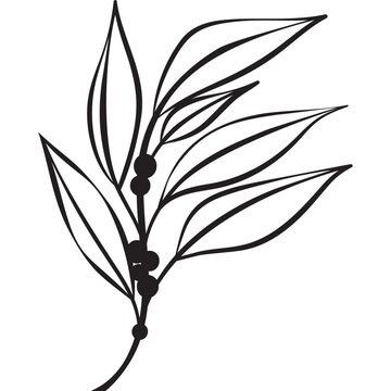 recommend clip art: branch with leaves