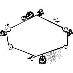 Spooky Halloween Frame