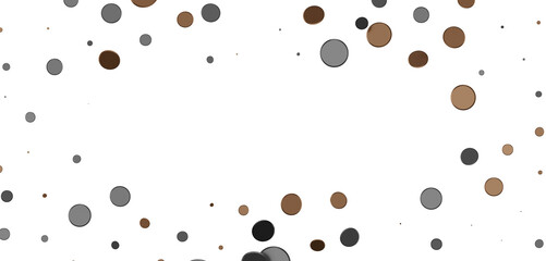 Multicolored paper confetti on transparent background. Realistic confetti flying. Colorful scattered items to holiday decorations.