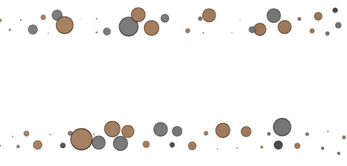 Multicolored paper confetti on transparent background. Realistic confetti flying. Colorful scattered items to holiday decorations.