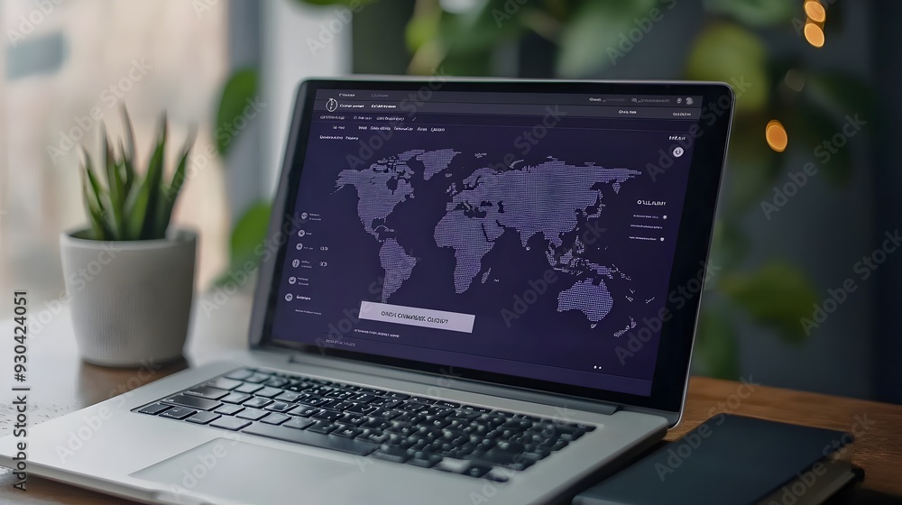 Poster e-commerce checkout page with global shipping options and address fields