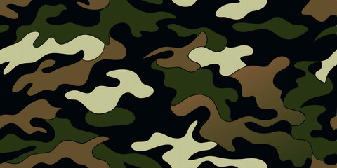 Fototapeta premium camouflage pattern background