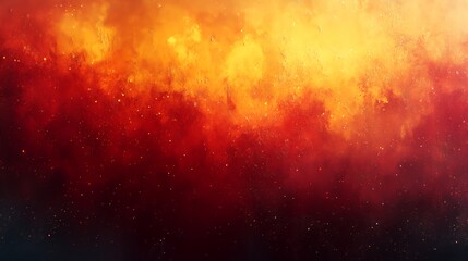 A vibrant abstract representation of fiery colors blending together.