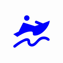 jetski water scooter beach icon