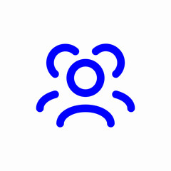 user group team icon sign