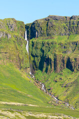 Waterfall in Iceland