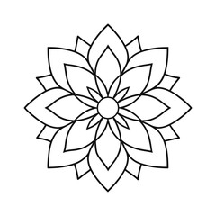 Mandala Pattern Stencil doodles, Luxury mandala background with floral ornament pattern, mandala design, 