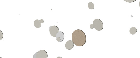 Sprinkle of Success: Spectacular 3D Illustration Showcasing Cascading gold Confetti