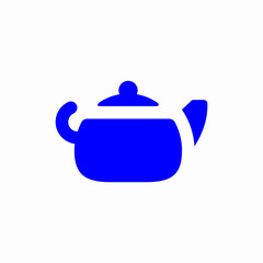 teapot kettle tea icon sign