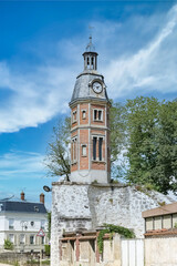 Crecy-la-Chapelle, in France, the belfry .