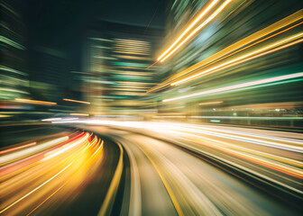Abstract speed motion blur