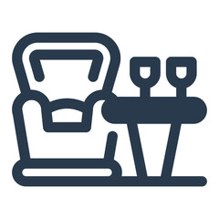 Exclusive VIP Lounge with Fine Dining