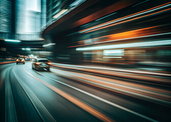 Abstract speed motion blur