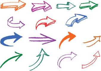 Arrow Crayon Chalk Drawing Set