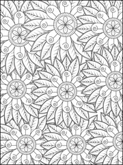 Abstract-Coloring Pages- for Adults
