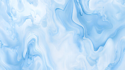 Obraz premium Light blue Marble liquid, Abstract