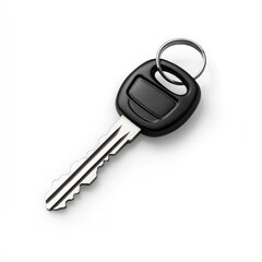 Car key isolated on white background