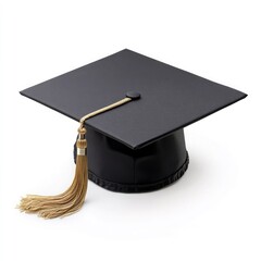 graduation cap isolated on white background